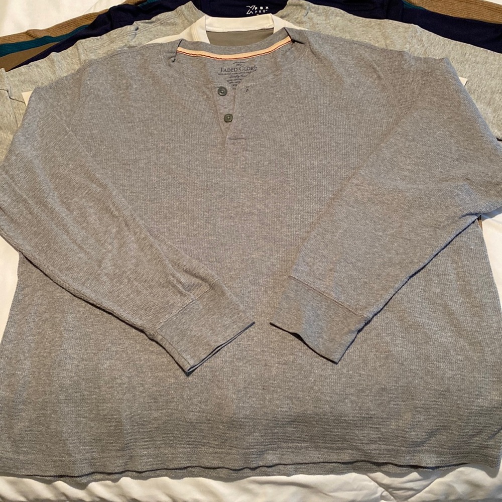 Faded Glory thermal top XXL